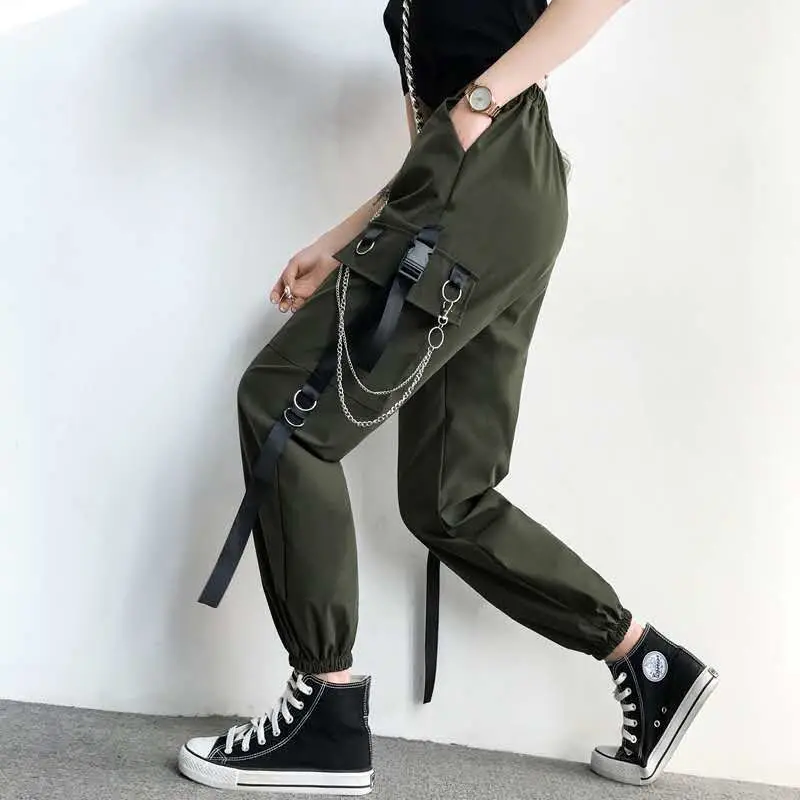 Рисунок 2 - Брюки-карго женские с завышенной талией