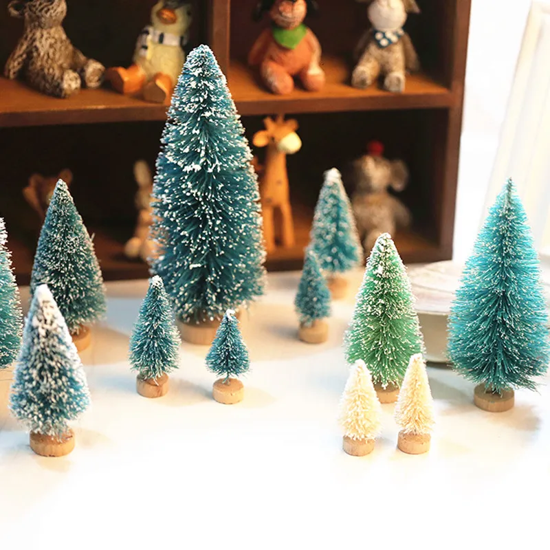 5 шт. Рождественская елка Arbol De Navidad Новогодняя Мини маленькая сосна украшение для