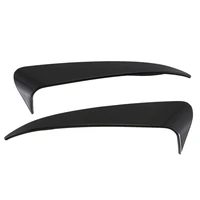 rear bumper spoiler air vent trim cover car body stickers covers for 2015 2019 for benz c class w205 c43 c63 amg black car acces