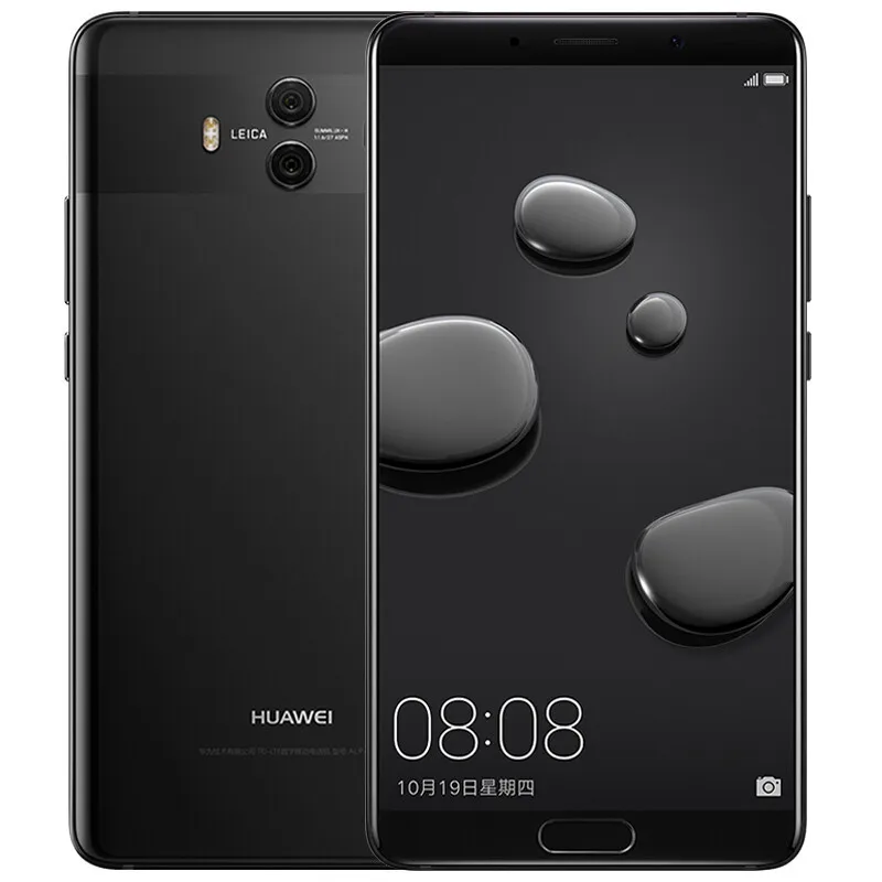 Международной прошивки HuaWei Mate 10 4G LTE смартфон со сканером отпечатков пальцев