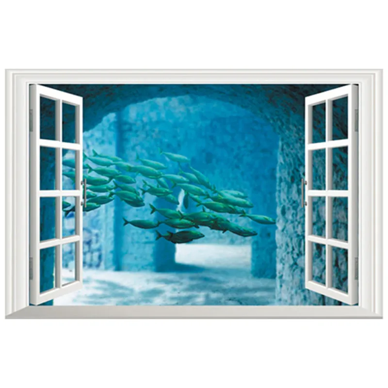 Подводный мир пейзаж росписи с изображениями из мультфильма В поисках Немо рыбы