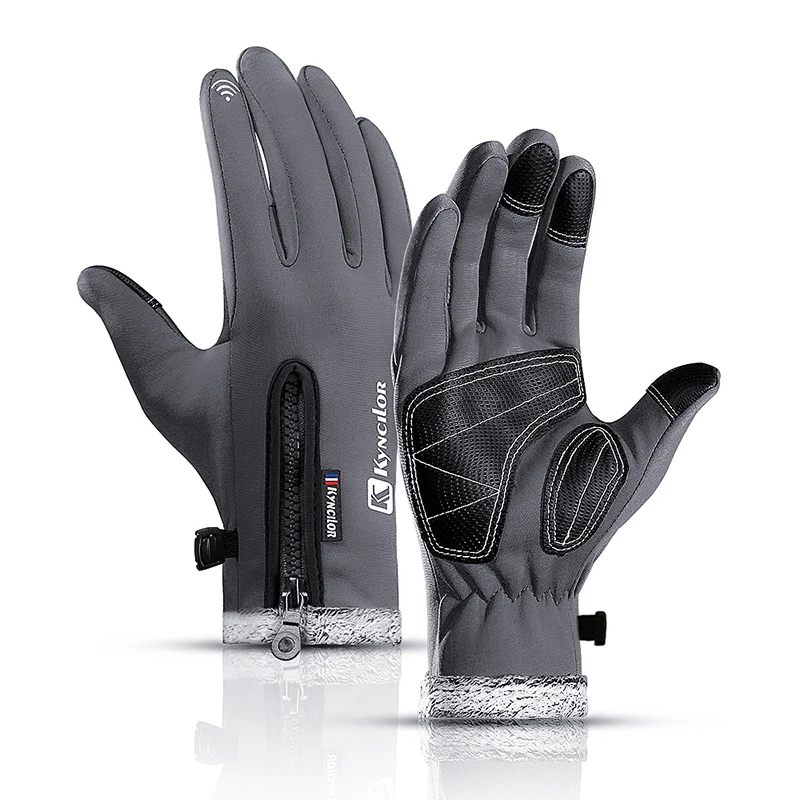 

Winter Men's Women's Warm Ski Gloves Fleece Waterproof Snowboard Accessories Touch Screen Snow Fighting Motorcycle Riding Glove
