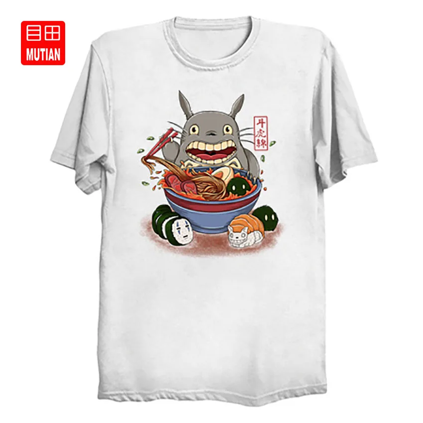 Neighit ramen футболка рамен японская студия gibli opoyostudio аниме no face Мой сосед
