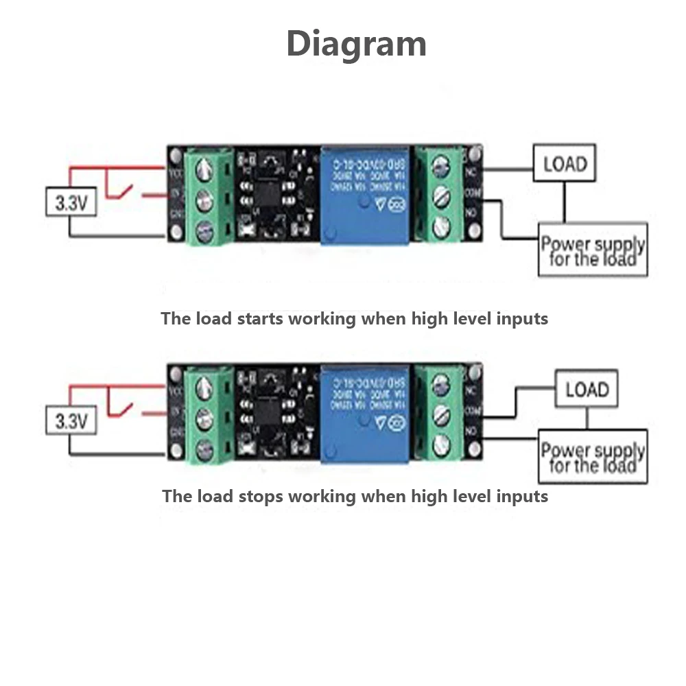 Реле 3 в модуль драйвера высокого уровня изоляционный Optocouple триггер для Arduino IOT
