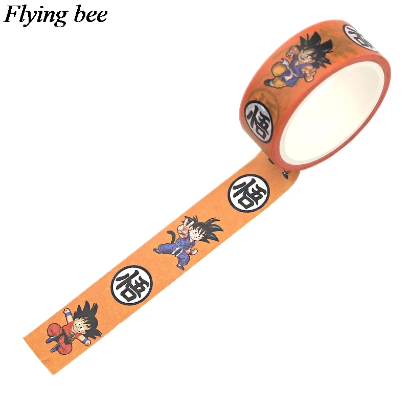 Flyingbee 15 мм x 5 м бисер васи лента бумага своими руками декоративная клейкая sun wukong