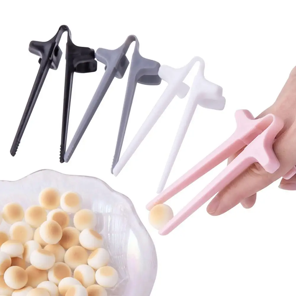 

Playing Games Finger Chopsticks Lazy Chopstick Portable Snack Clamp Clips For Gamers Not Dirty Hand Chopsticks Finger Polite