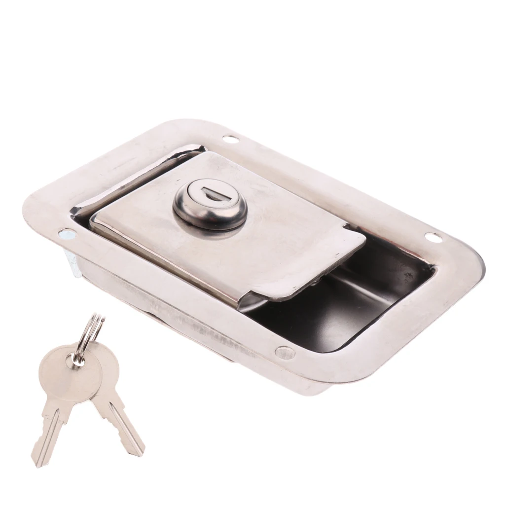 Easy Install Safety Car Stainless Steel Folding Toolbox Lock Truck | Locks &amp Hardware