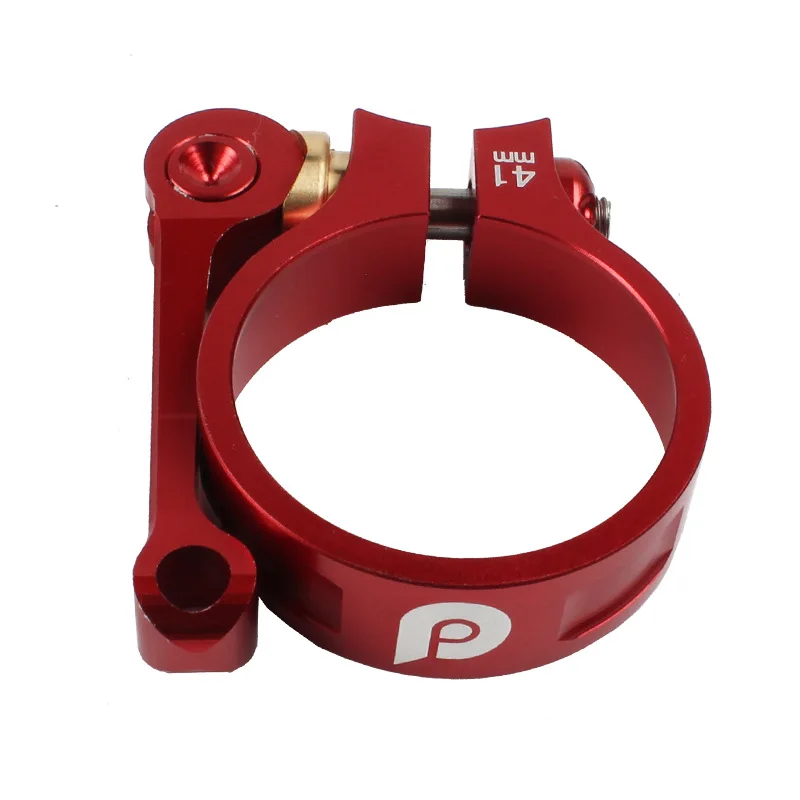 Litepro Seat Post Clamp Folding Tube Quick Release Aluminum Alloy CNC 41mm For 33.9 mm Bicycle Accessories | Спорт и развлечения