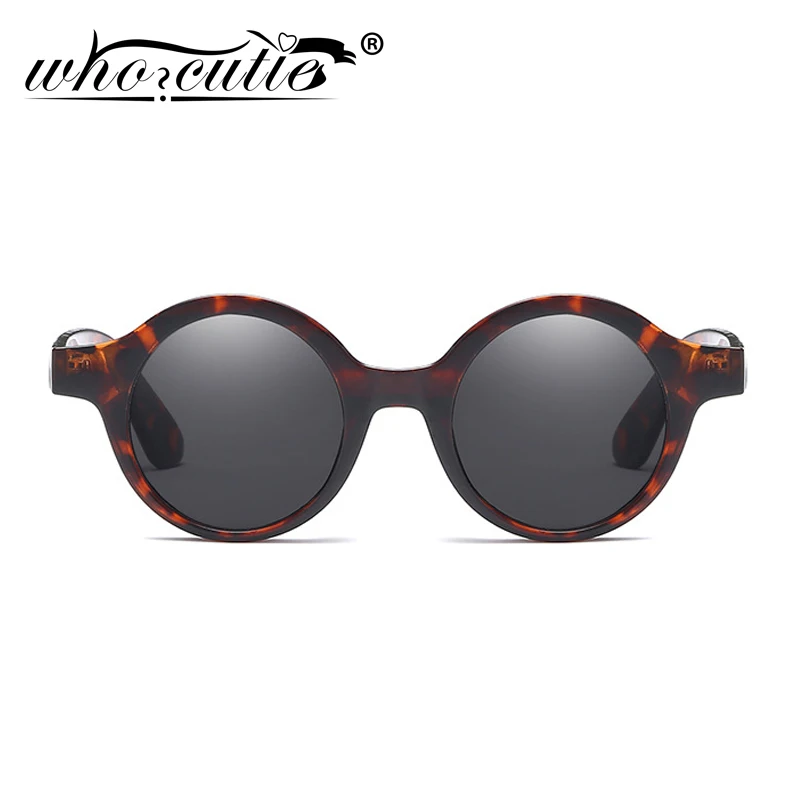 Женские солнцезащитные очки в винтажном стиле с леопардовой оправой|Женские