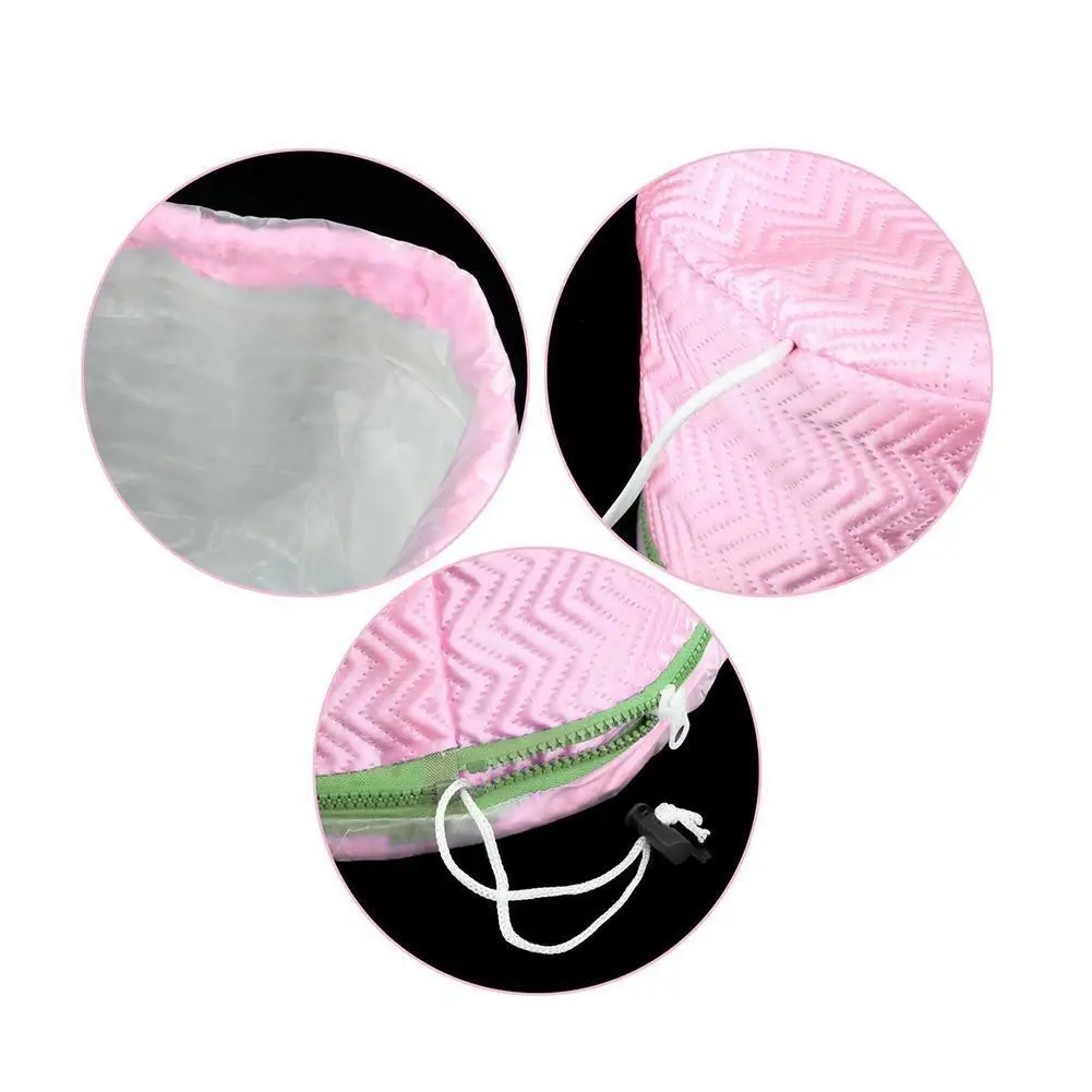 

Electric Hair Mask Baking Oil Cap Thermal Treatment Temperature Control Protection Hair Steamer Cap B99