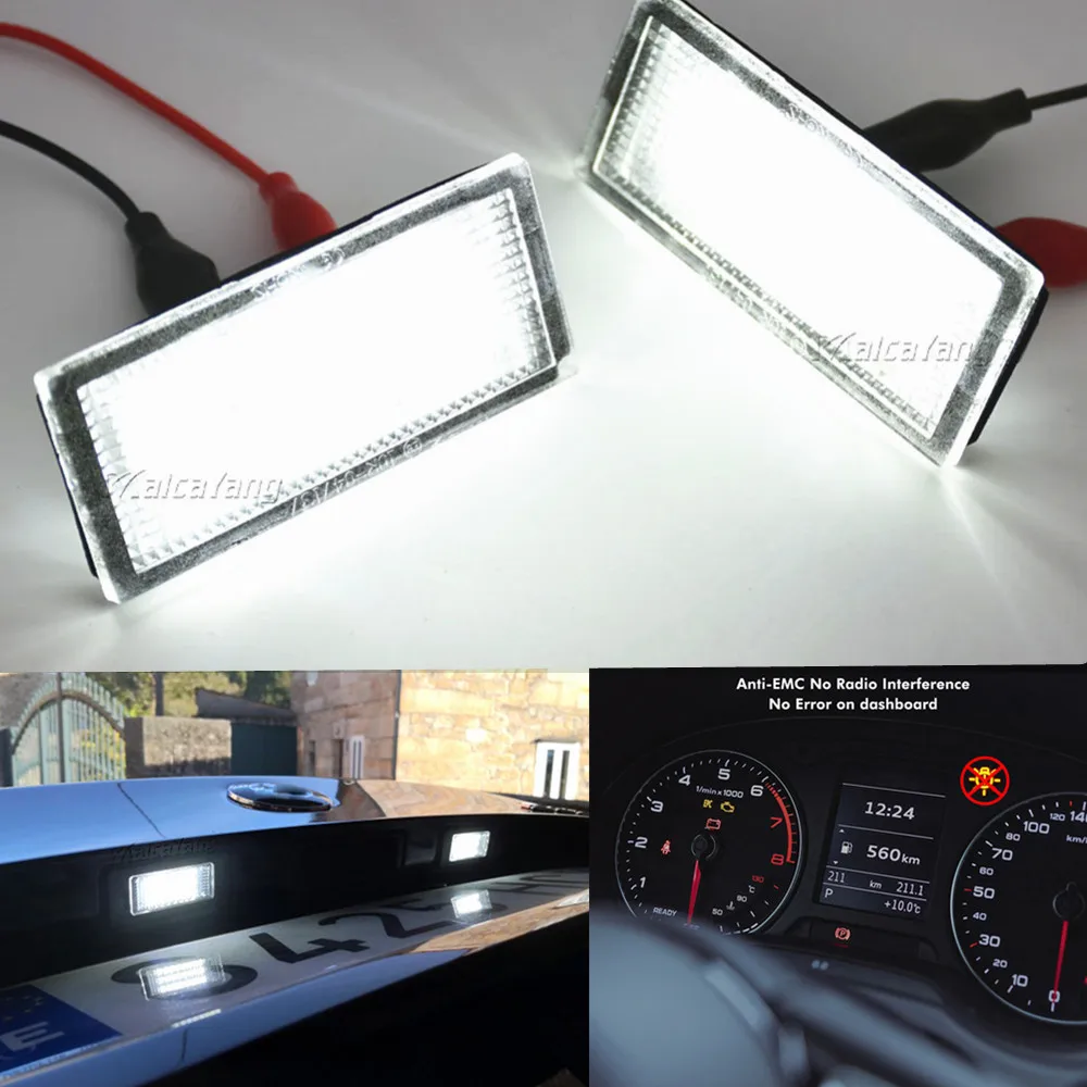 Canbus Белый SMD СВЕТОДИОДНЫЙ номерной знак для BMW E66 E65 7-серия 745i 750i 760i 2006 2007 2008 |