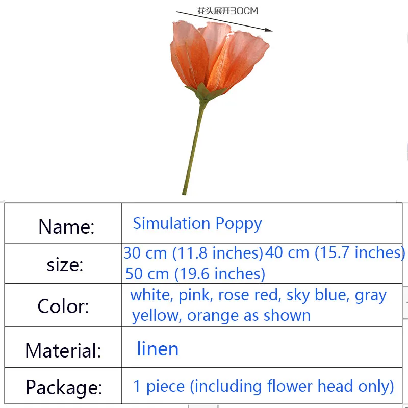 Гигантский моделирование картина с изображением цветков мака Свадебные Фоновые