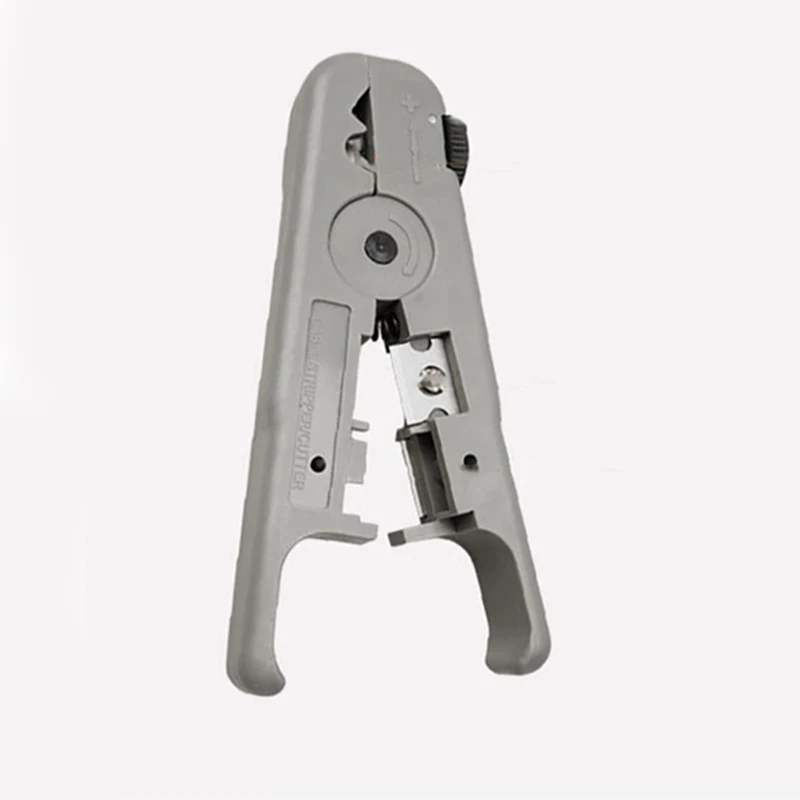 RJ45 RJ11 Network Ethernet Cable Crimping Tool Compact Modular Crimper and Stripper for Cat5/Cat6/Cat6A/Cat7 Cable Plug