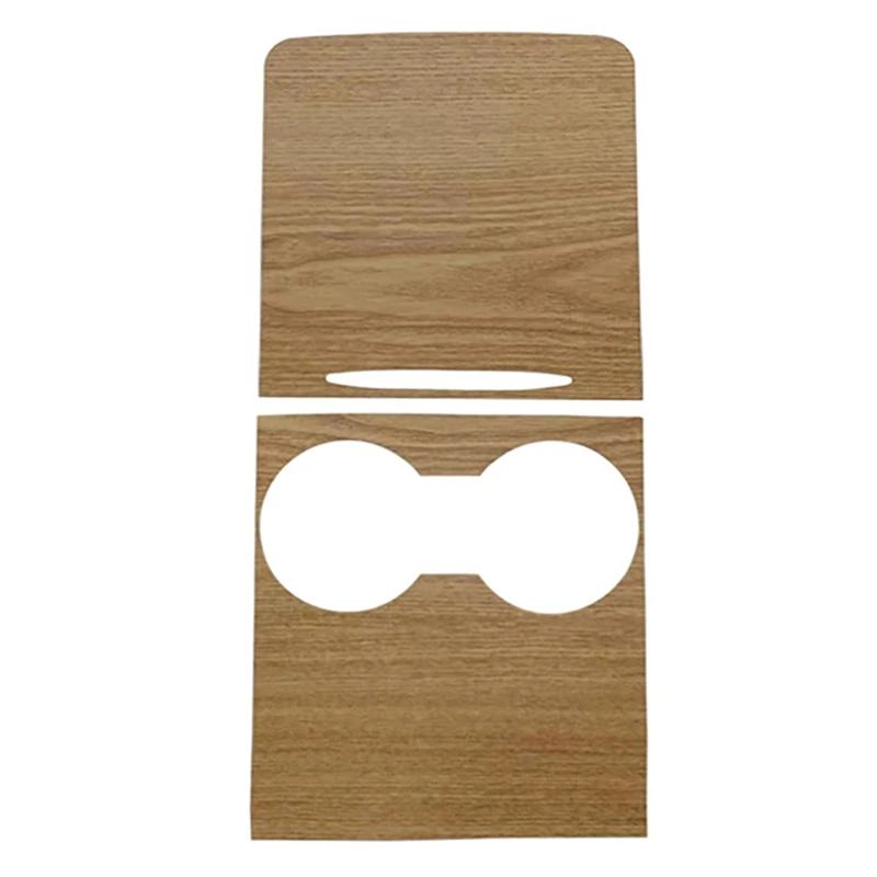 

for Tesla Model 3 Y 2021 Central Control Panel Trim Dashboard Panel Wood Grain Center Console Sticker