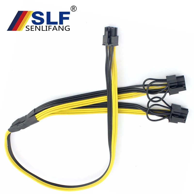 Кабель адаптер Графика GPU видео Мощность кабель модуля разделительный провод 16AWG