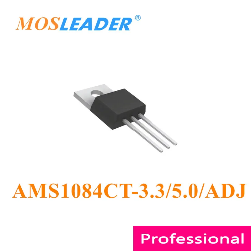 

Mosleader AMS1084CT-3.3 AMS1084CT-5.0 AMS1084CT-ADJ TO220 100pcs AMS1084CT AMS1084 Made in China High quality