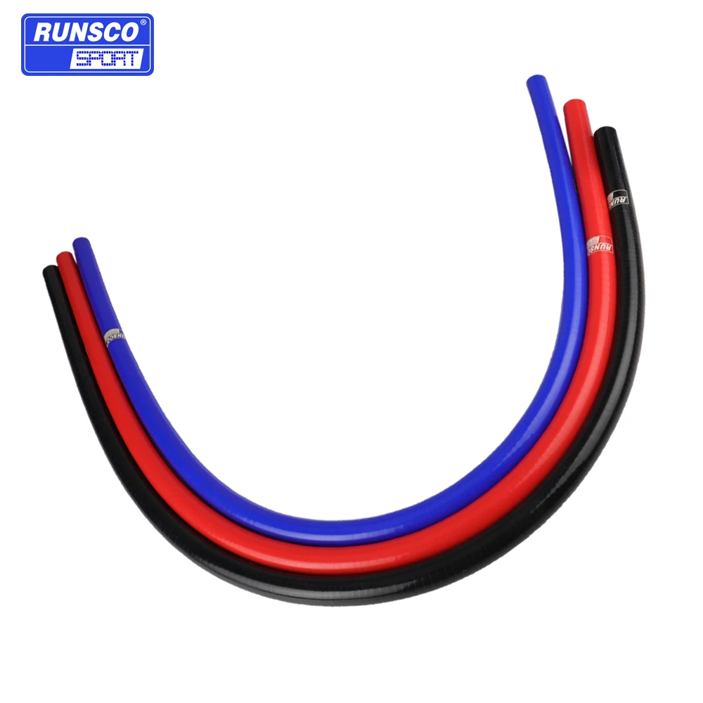 1 метр силиконовый прямой шланг охлаждающей жидкости для интеркулера и турбины ID 8мм 10мм 12мм 14мм 16мм 19мм 22мм 25мм 28мм 34мм.