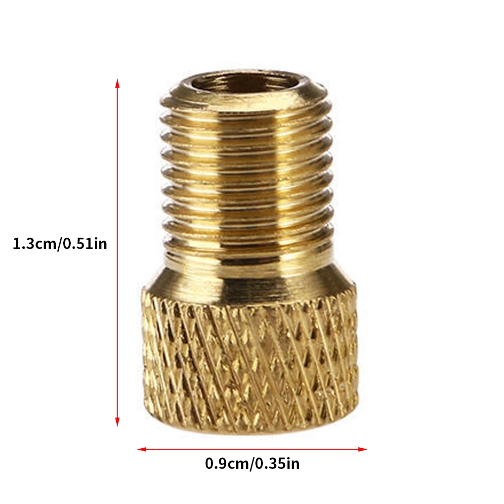 

Valve Adapter For Converting Presta To Schrader, Copper Valve Adapter, Wheels, Gas Nozzle, Tube, Tool, Bicycle Accessories