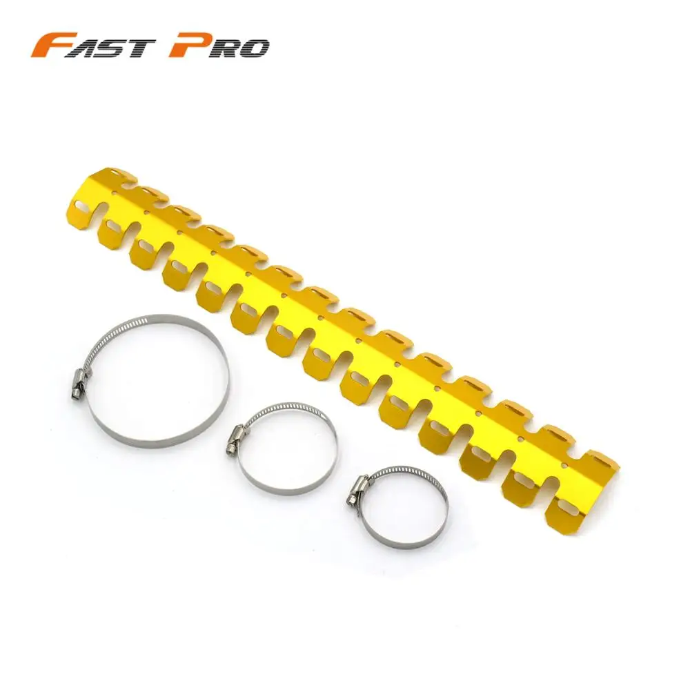 Универсальный мотоциклетный защитный чехол для выхлопной трубы термозажимы Honda