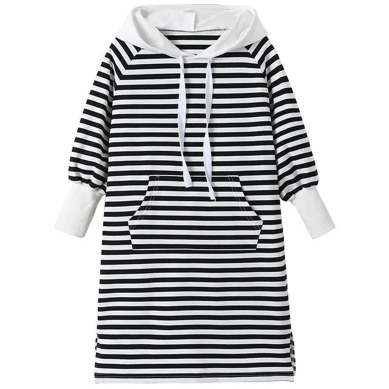 Повседневное платье для девочек коллекция 2019 года осенне-зимнее короткое