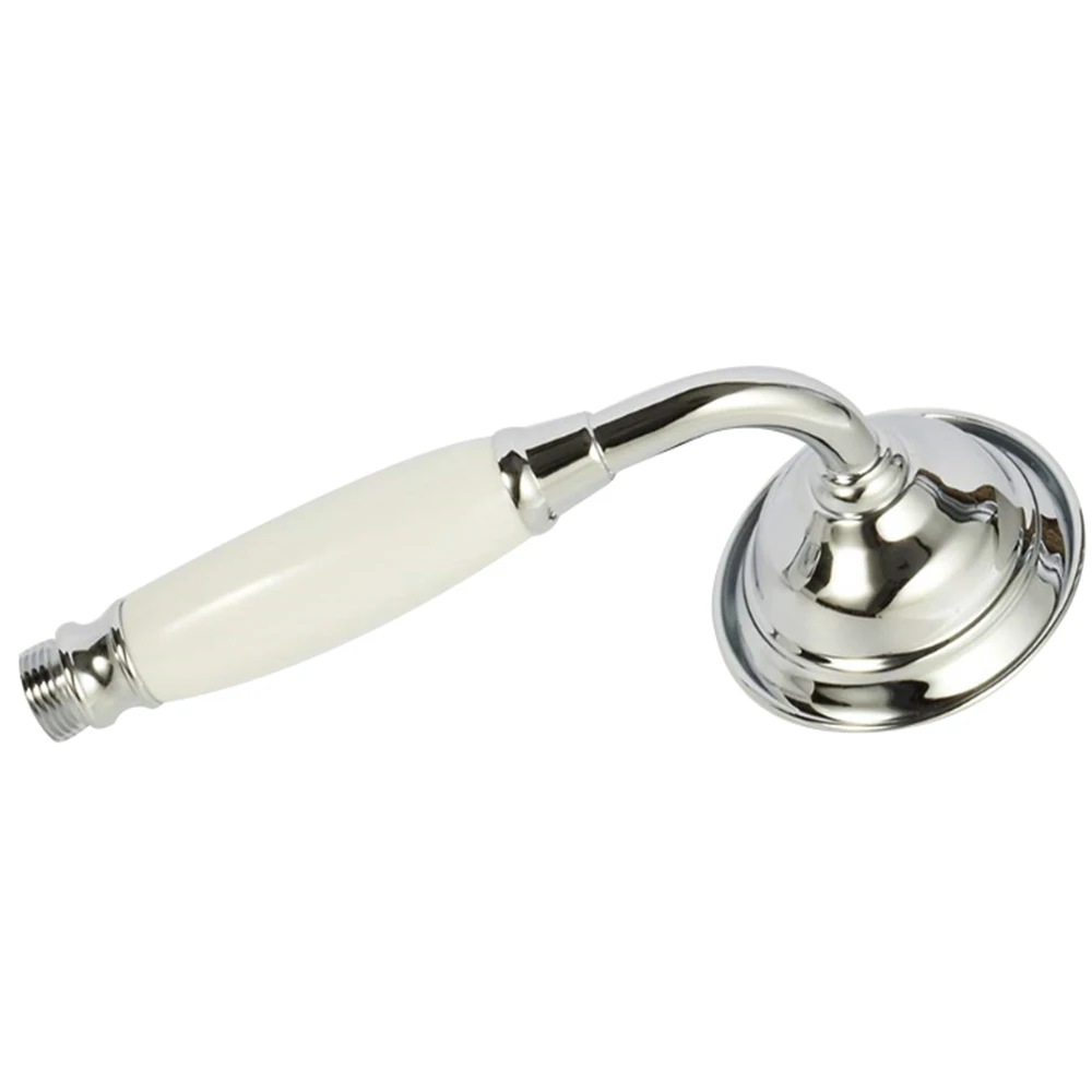 Полированная хромированная ручная душевая головка телефонная латунь и керамика