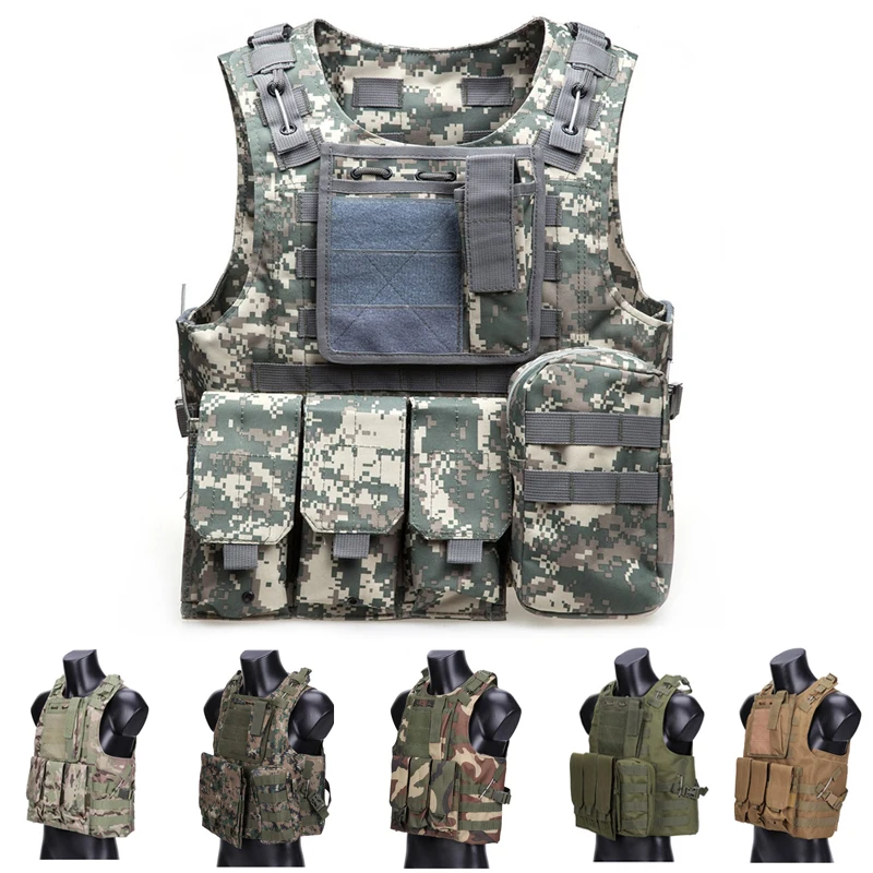 USMC военный жилет для страйкбола пейнтбола броня облегченная модульная система