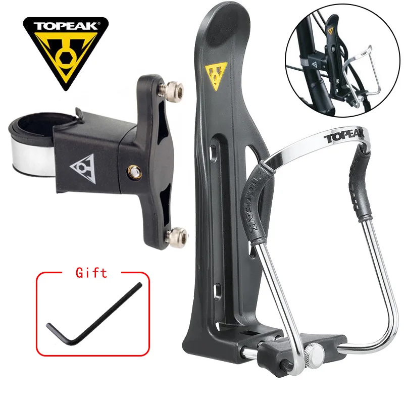 TOPEAK TMD06 Алюминий сплав велосипедный держатель для бутылки Регулируемый дорожный