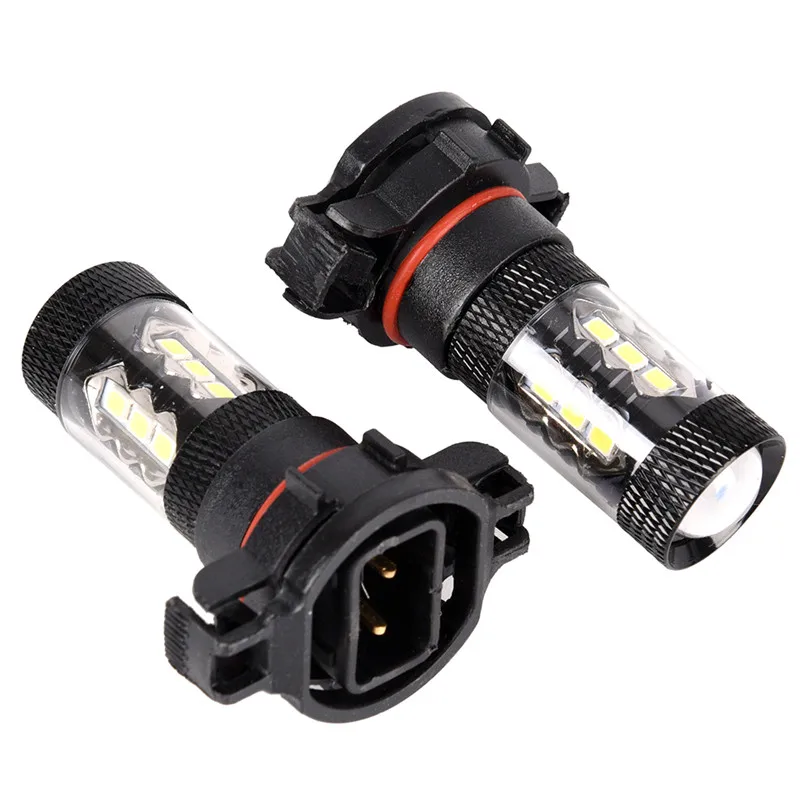 2 шт./лот 144 SMD H16 PSX24W Автомобильные противотуманные фары высокой мощности дальнего