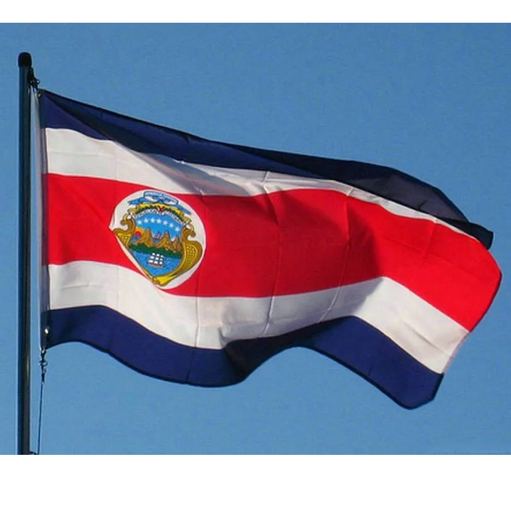Флаг КостаРики флаг 90 х150 см | Дом и сад