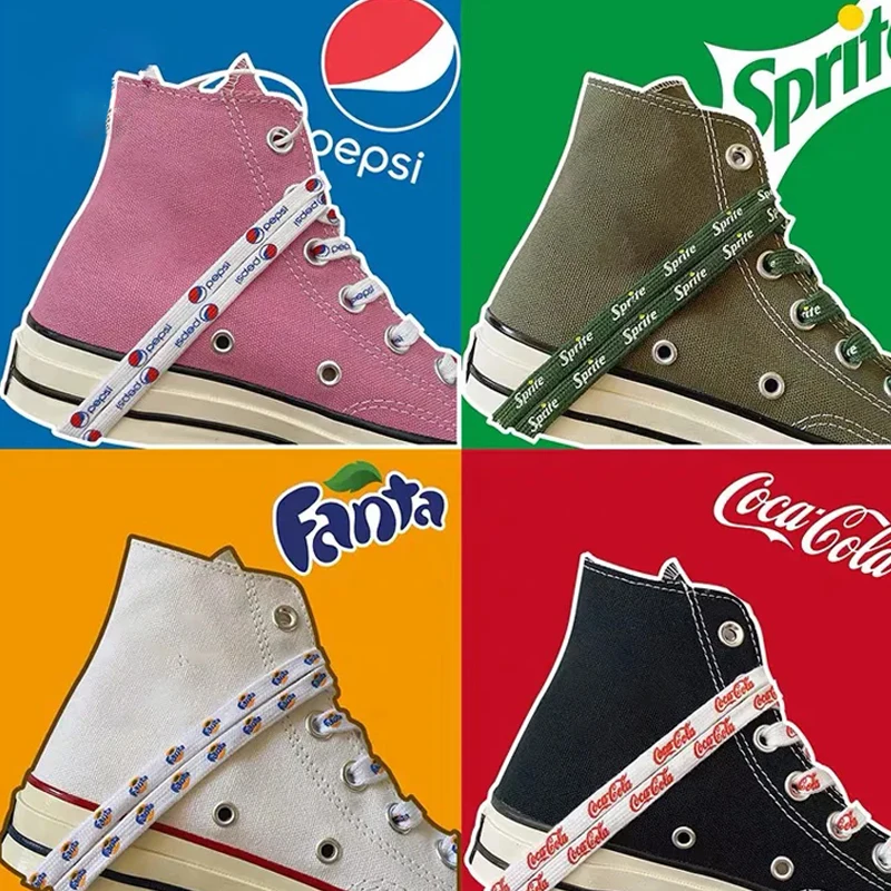 

1 Pair 8mm Flat Thicken 4 Colors Candy AF1 Kids Shoelaces Basketball Sneakers Sail Shoe Laces Shoe Accessories 120/140/160