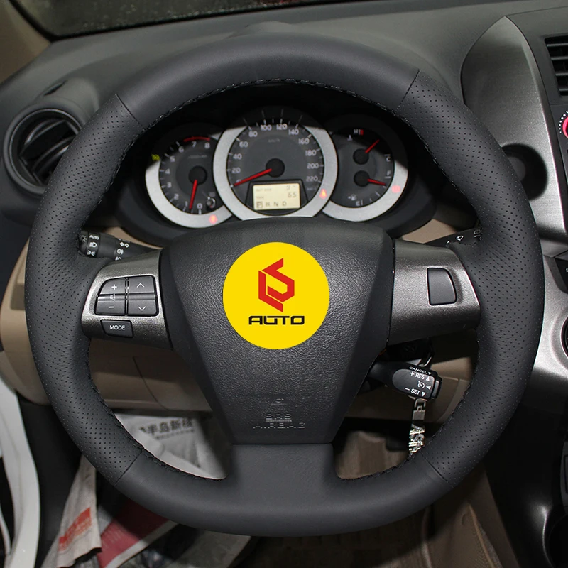 Оплетка на руль для Toyota Corolla 2011 2012 2013 RAV4 кожаный чехол автомобильные