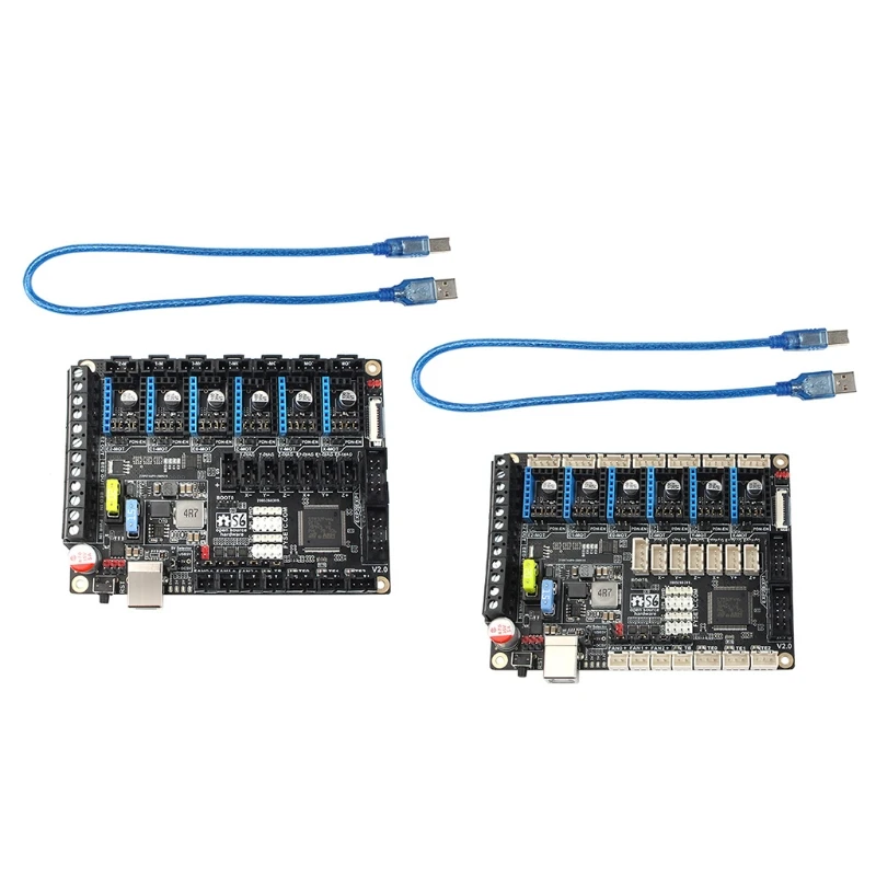S6 V2.0 ARM 32 Bit XH Connector Control Board Support 6X TMC Drivers Uart/SPI Wire FYSETC master | Компьютеры и офис