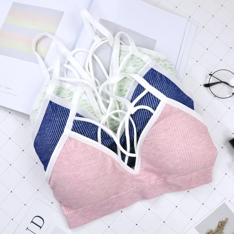 Женский бюстгальтер CHRLEISURE без косточек дышащий эластичный Бралетт для фитнеса