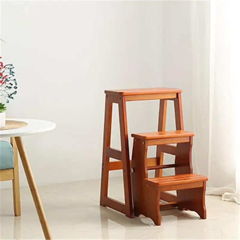 Маленький парадный табурет оттоманская скамейка кухня ступенчатая складываемая