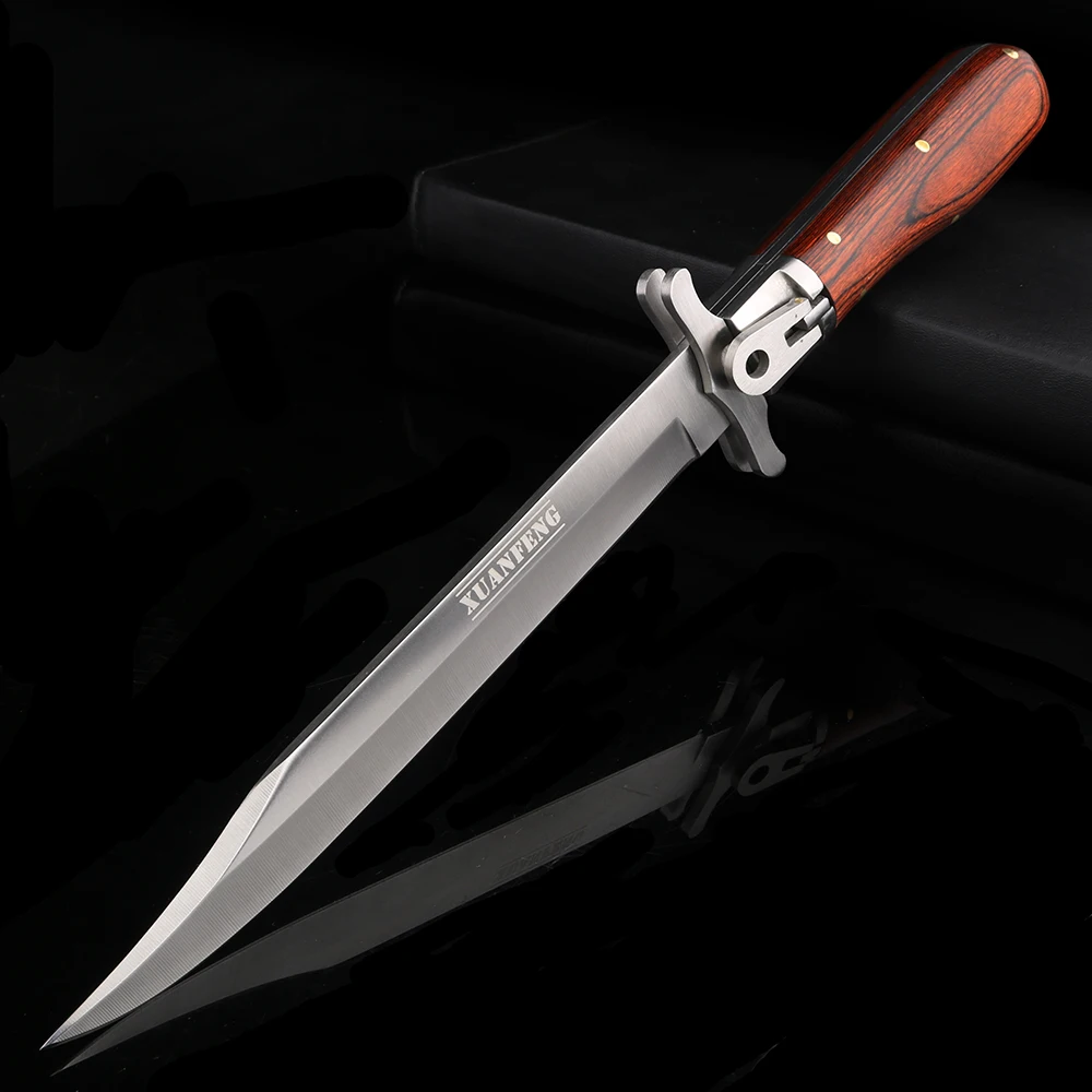 Открытый складной нож для самообороны военный нож высокой твердостью складной портативный короткий нож, нож для выживания в полевых условиях sharp нож