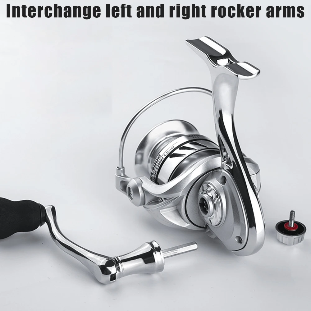 

New All-Metal Silver Freshwater And Seawater Dual Use Fishing Reel Big Pulling Drag Spinning Reel Durable Carp Fishing Saltwater