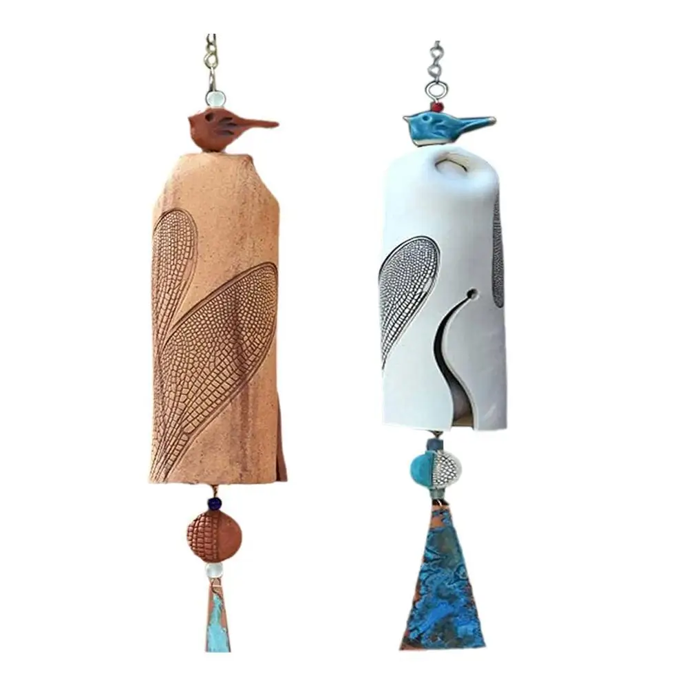 

Handmade Dragonfly Wind Chime For Wall Window Door Wind Bell Hanging Ornaments Vintage Home Campanula Decoration Craft
