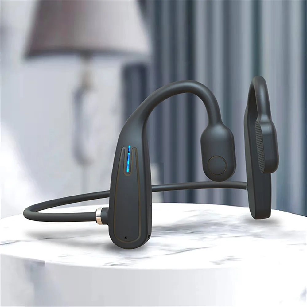 

Bluetooth-гарнитура с микрофоном, спортивные наушники с костной звукопроводимостью