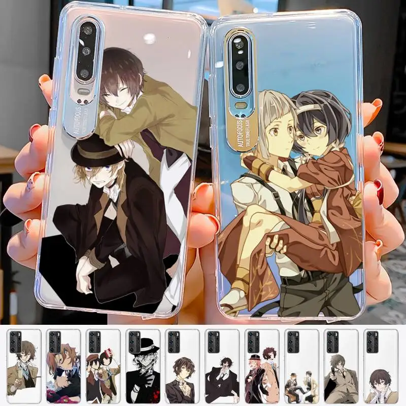 

Bungou Stray Dogs Phone Case For Huawei P 20 30 40 pro lite Psmart2019 Honor 8 10 20 Y5 6 2019 Nova3E