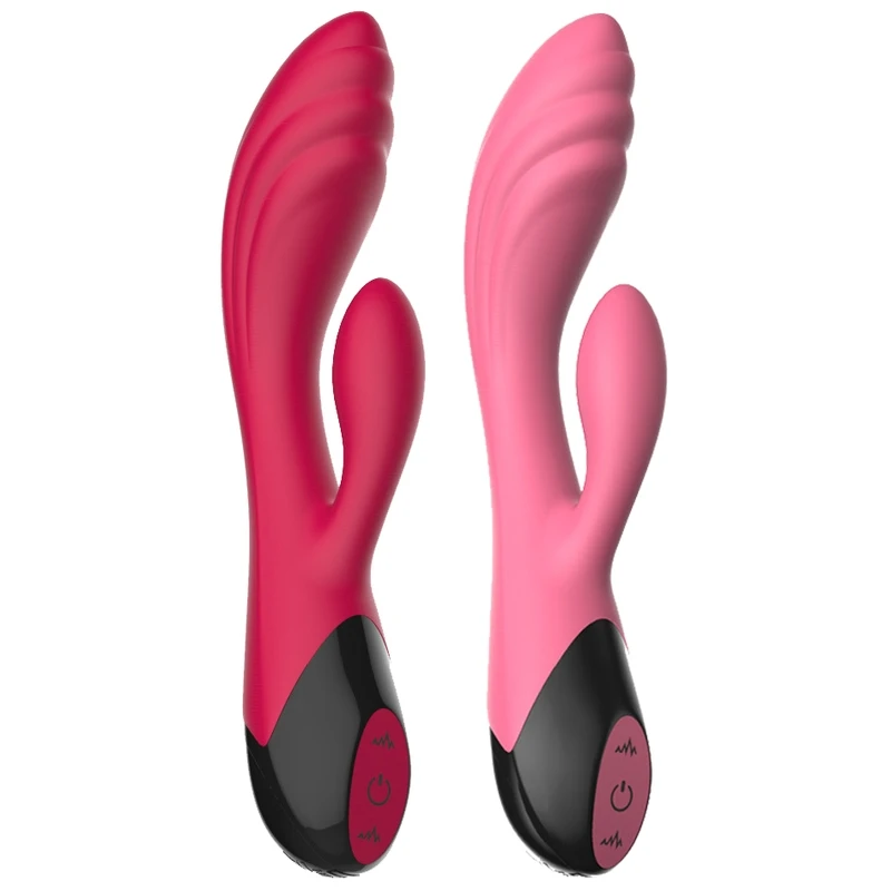 Вибратор Кролик точки G интимные игрушки для женщин двойная вибрация Вагина
