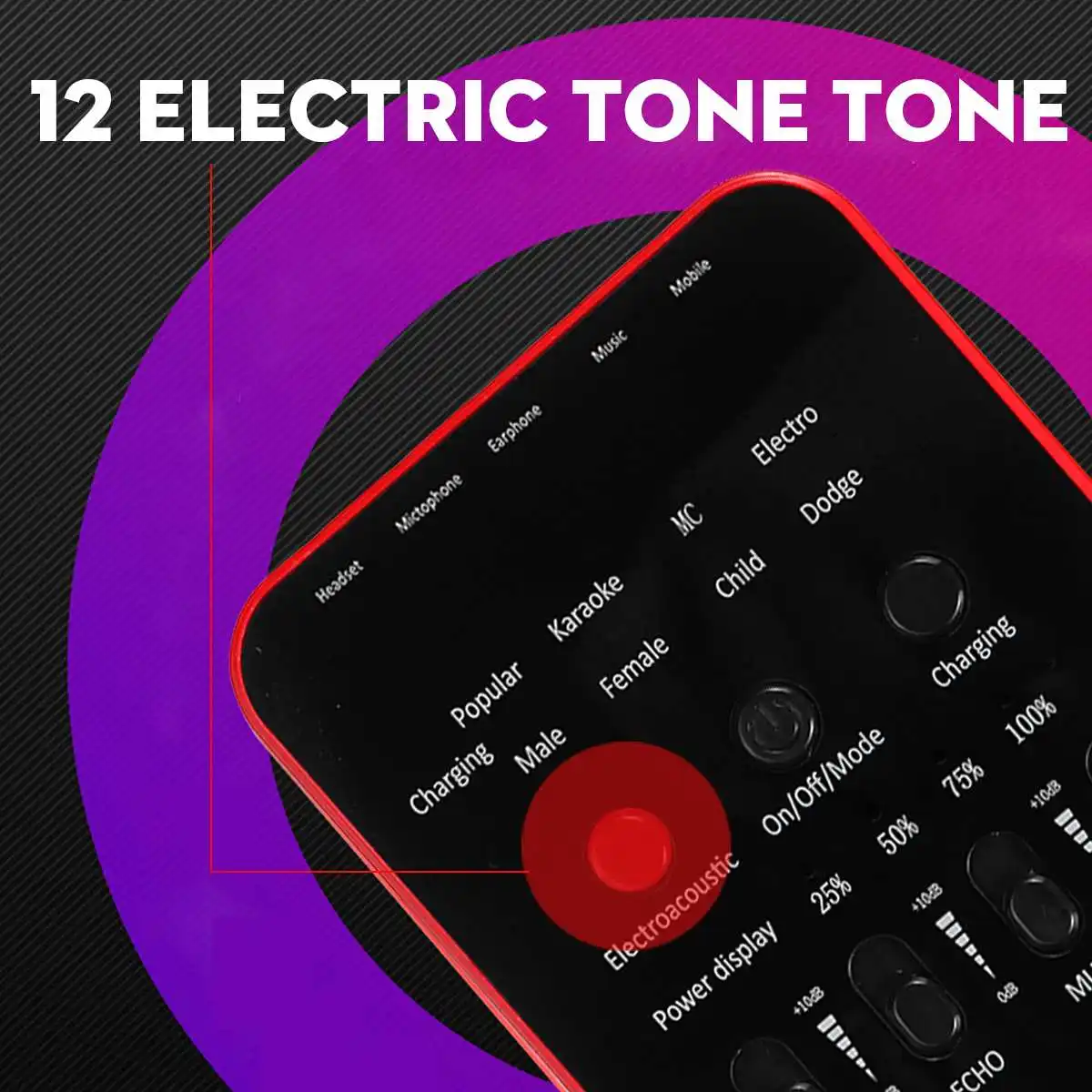 Живой звук со встроенной аудио картой внешний USB Bluetooth гарнитуры микрофон громкой