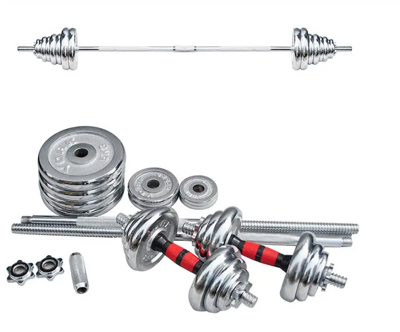 Комплект штанги 50 кг двойной комплект для мужчин тяжелой атлетики оборудование