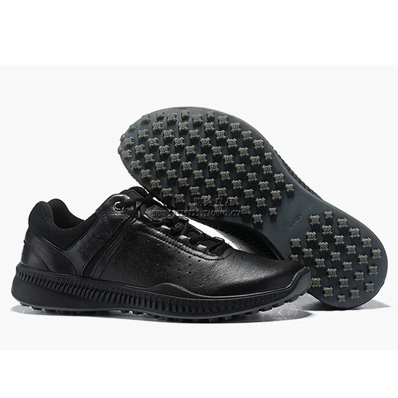 

2021 Autumn Golf Trainers for Men Black Mens Golf Shoes Brand Designer Golf Sneakers Comfortable Leather Golf Shoe Man