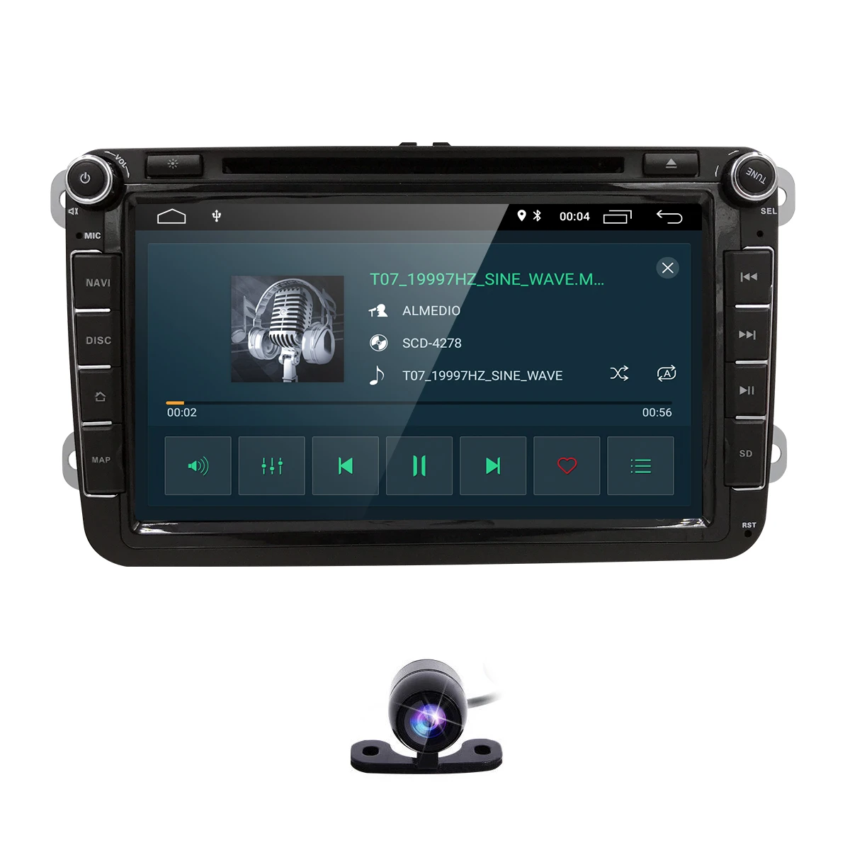 Новинка! Hizpo 8 &quotAndroid 9 0 Navigaton Автомобильный мультимедийный плеер для Seat Altea Skoda