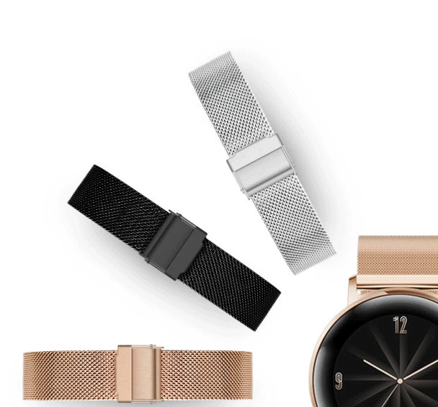 Milanese Watchband Replacement strap 18mm 20mm 22mm Universal Stainless Steel Metal Watch Band Mesh Strap Bracelet