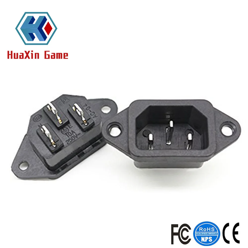 2 шт. штекеры IEC320 C14 для игровой консоли 250 В 10 А | Спорт и развлечения