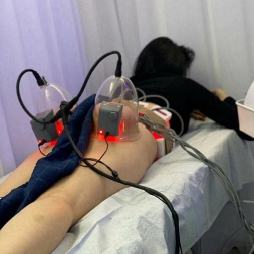 Фото NewElectric vacuum therapi machine Lymph Drainage Face Slimming/ breast enlarger beauty instrument enhancing cupping device №1