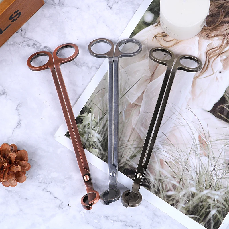 18 см инструмент для ухода за фитилем из нержавеющей стали крючок стрижки