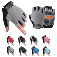 bicycle half finger gloves anti skid sweat proof breathable mountain bike men women outdoor sports cycling equipment one pair