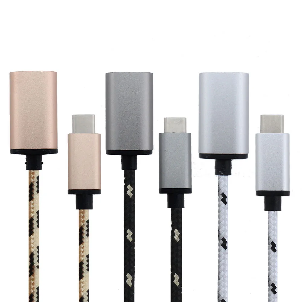1 шт. Кабель адаптер Type C OTG USB 2 0 Male A Женский для передачи данных|Кабели данных| |